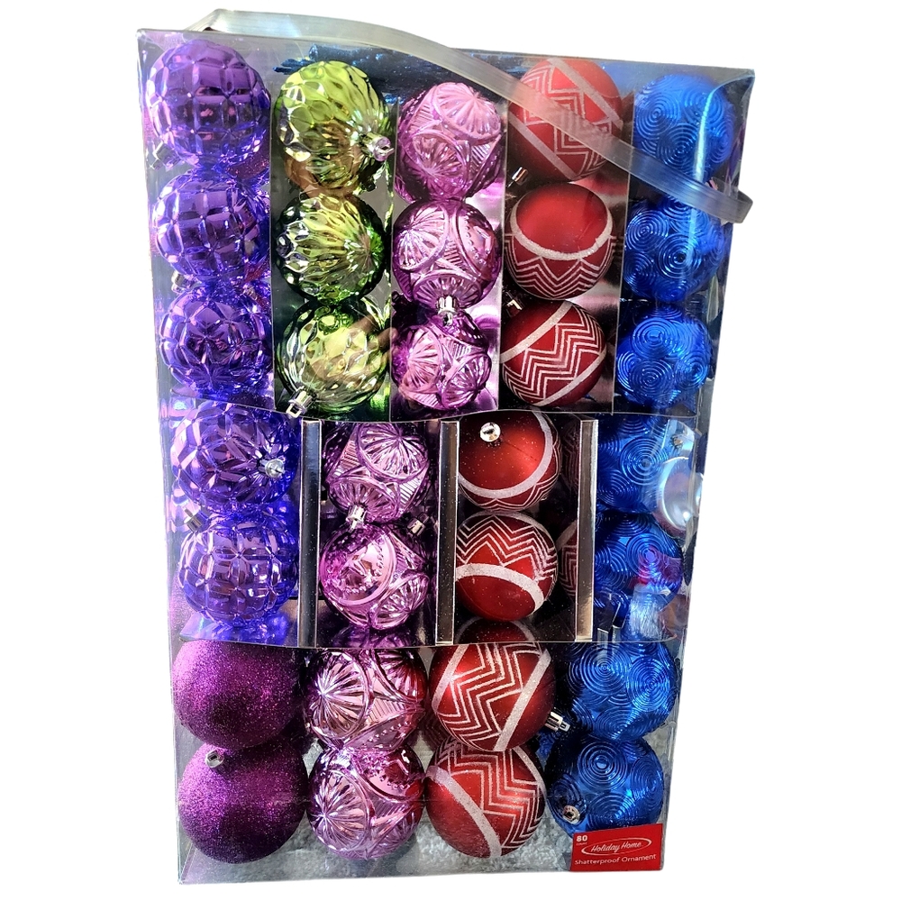 *Holiday Home*  Shatterproof Ornament